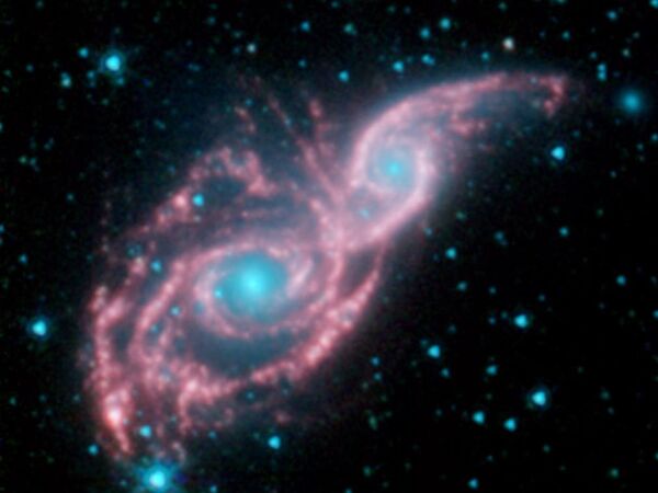 المجرات المدمجة NGC 2207 و IC 2163 - سبوتنيك عربي