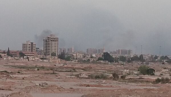 الطيران السوري يدك مواقع داعش جنوبي دمشق - سبوتنيك عربي
