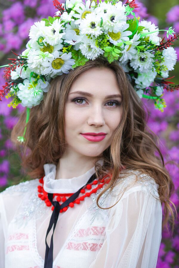 المشاركات في مسابقة جمال ملكة ربيع بيلاروسيا - يانا شادرينا - سبوتنيك عربي