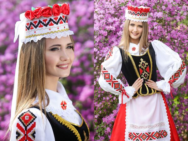 المشاركات في مسابقة جمال ملكة ربيع بيلاروسيا - ماريا سولوفيوفا - سبوتنيك عربي