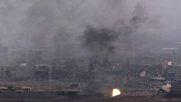 قصف على سوريا - سبوتنيك عربي