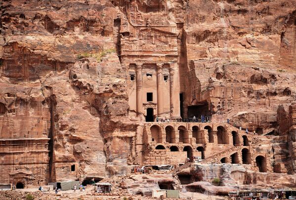 المدينة الأثرية التاريخية  - البتراء في الأردن - سبوتنيك عربي