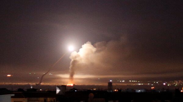 إطلاق صواريخ إسرائيلية على سوريا - سبوتنيك عربي