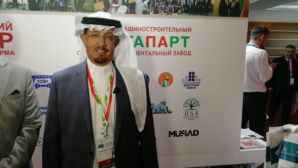 رئيس مجلس الأعمال السعودي الروسي عبد العزيز سعد فهد الكريديس - سبوتنيك عربي