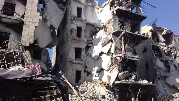 انفجار عبوة ناسفة من مخلفات المجموعات المسلحة شرقي حلب - سبوتنيك عربي