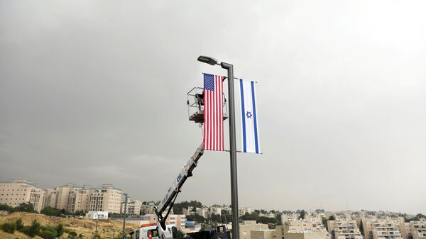  افتتاح السفارة الأمريكية الجديدة في القدس، 14 مايو/ أيار 2018 - سبوتنيك عربي