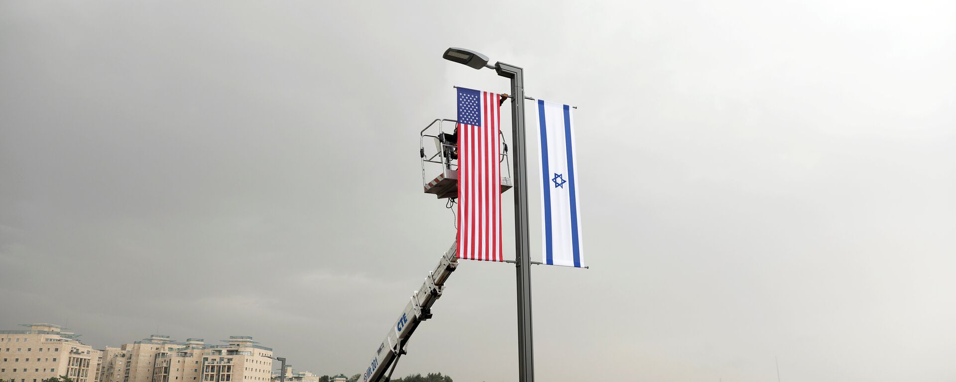  افتتاح السفارة الأمريكية الجديدة في القدس، 14 مايو/ أيار 2018 - سبوتنيك عربي, 1920, 22.10.2021