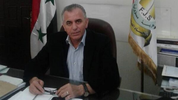 رئيس اتحاد الصحفيين السوريين موسى عبد النور - سبوتنيك عربي