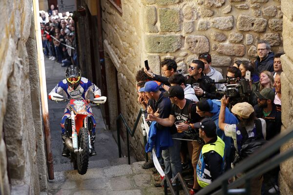 بيلي بولت - سباق الدراجات النارية World Enduro Super Series  في البرتغال،  13 مايو/ أيار 2018 - سبوتنيك عربي