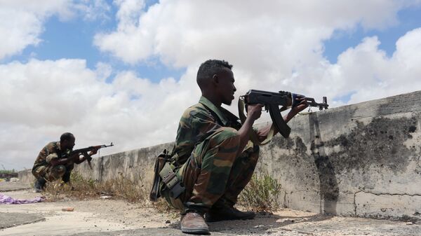 عناصر من القوات المسلحة في الصومال - سبوتنيك عربي