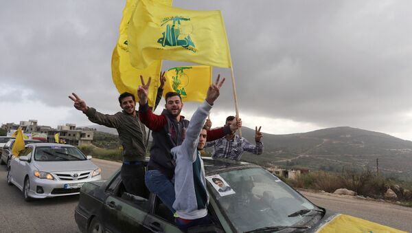 أنصار حزب الله اللبناني في مرجعيون - سبوتنيك عربي