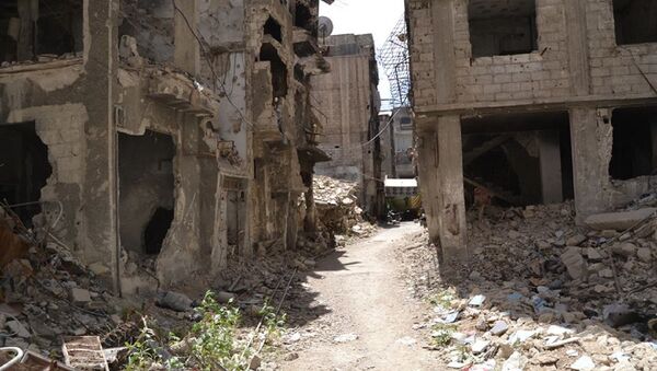 مخيم اليرموك جنوبي دمشق - سبوتنيك عربي
