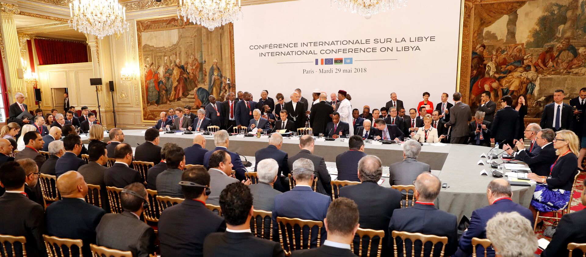  اجتماع باريس بشأن ليبيا - سبوتنيك عربي, 1920, 11.11.2021