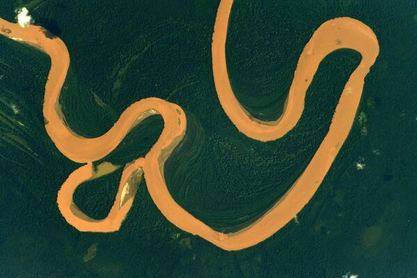 مجرى نهر الأمازون من محطة الفضاء الدولية - سبوتنيك عربي