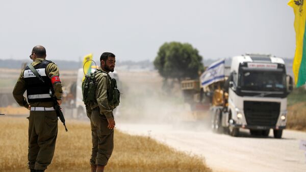 الجيش الإسرائيلي على الحدود مع غزة - سبوتنيك عربي