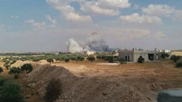 انفجار جنوب شرق إدلب - سبوتنيك عربي