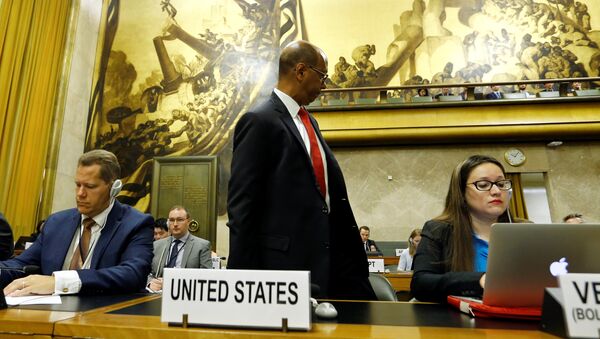 السفير الأميركي لدى هئية الأمم المتحدة لنزع السلاح روبرت وود - سبوتنيك عربي