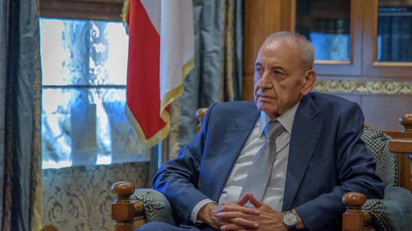 مقابلة رئيس مجلس النواب اللبناني نبيه بري - سبوتنيك عربي