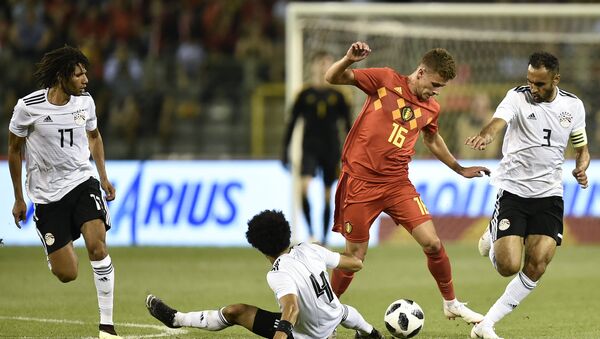 مباراة بلجيكا و مصر الودية - سبوتنيك عربي