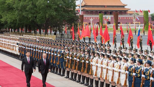 زيارة الرئيس الروسي فلاديمير بوتين إلى الصين (8 يونيو/حزيران 2018) - سبوتنيك عربي