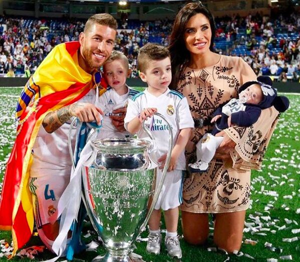 بيلار روبيو - زوجة سيرخيو راموس، مدافع المنتخب الإسباني وفريق نادي ريال مدريد - سبوتنيك عربي