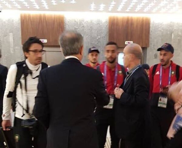 وصول بعثة المنتخب المغربي - سبوتنيك عربي