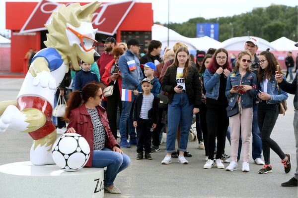 انطلاق مهرجان المشجعين لكأس العالم فيفا 2018 في روسيا، في قازان - سبوتنيك عربي