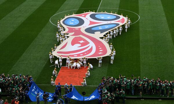 مراسم افتتاح كأس العالم فيفا روسيا 2018 في ملعب لوجنيكي، موسكو - سبوتنيك عربي