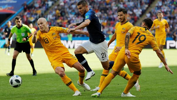 مباراة فرنسا وأستراليا في كأس العالم - سبوتنيك عربي