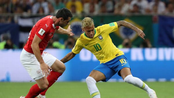 مباررة منتخب البرازيل وسويسرا في كأس العالم 2018 - سبوتنيك عربي
