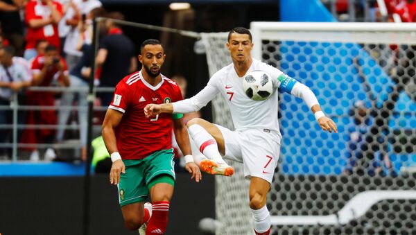 مباراة مصر والمغرب - كريستانيو رونالدو - سبوتنيك عربي