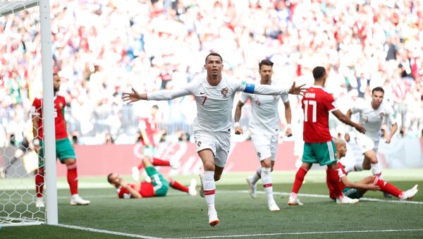 مباراة المغرب والبرتغال - كريستيانو رونالدو - سبوتنيك عربي