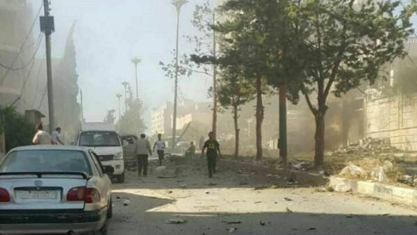 انفجارات تستهدف إرهابيين في مدينة إدلب - سبوتنيك عربي