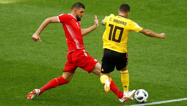 مباراة تونس وبلجيكا في إطار كأس العالم - سبوتنيك عربي