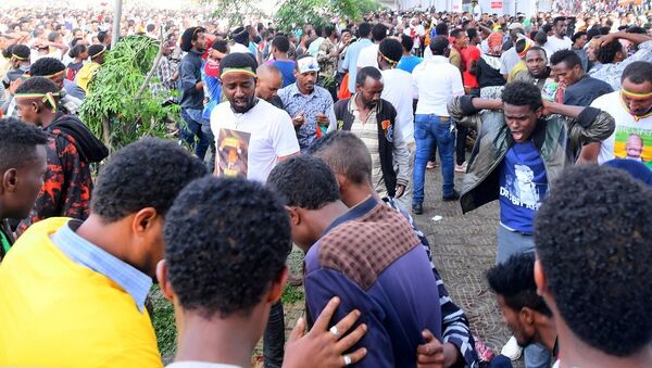 تفجير استهدف مؤيدي رئيس الوزراء الإثيوبي أبي أحمد - سبوتنيك عربي
