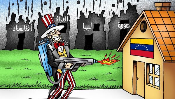 لهب الديمقراطية يوجه أنظاره إلى فنزويلا - سبوتنيك عربي