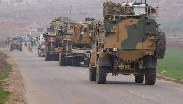 قوات تركية تخترق الحدود السورية باتجاه جنوب إدلب - سبوتنيك عربي