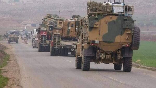 قوات تركية تخترق الحدود السورية - سبوتنيك عربي