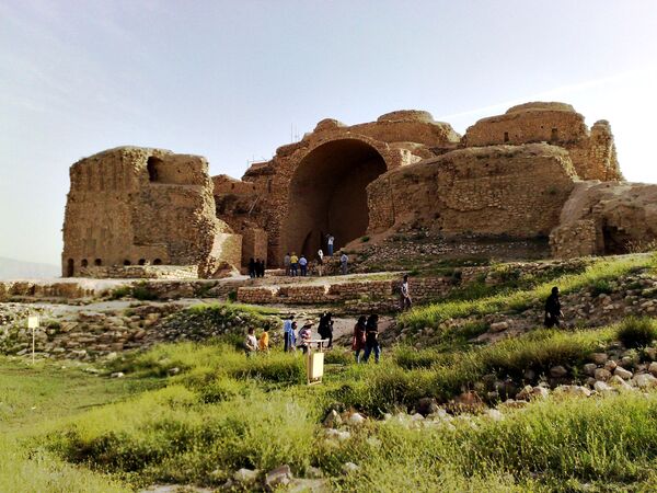 قلعة أردشير في فيروز آباد، إيران - سبوتنيك عربي