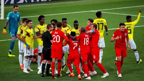 حكم مباراة إنجلترا وكولومبيا - سبوتنيك عربي