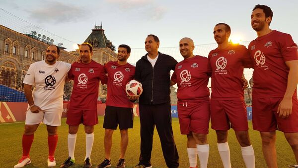 مباراة في الساحة الحمراء بين مسؤولين قطريين وروس - سبوتنيك عربي