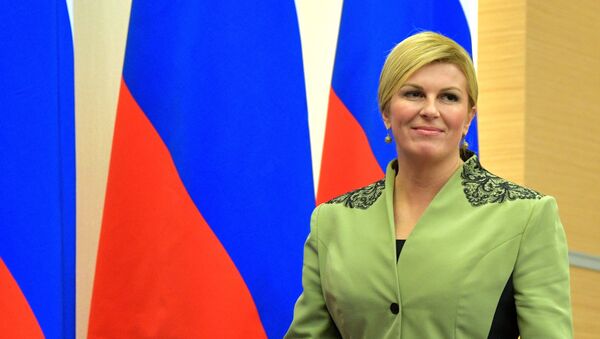 رئيسة كرواتيا - سبوتنيك عربي