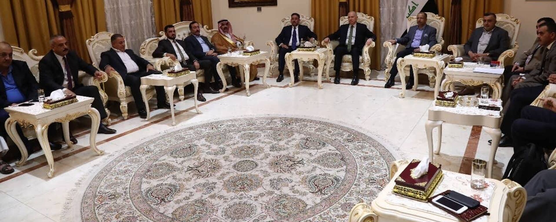 اجتماع للقادة والزعماء السياسيين في العراق - سبوتنيك عربي, 1920, 31.03.2021