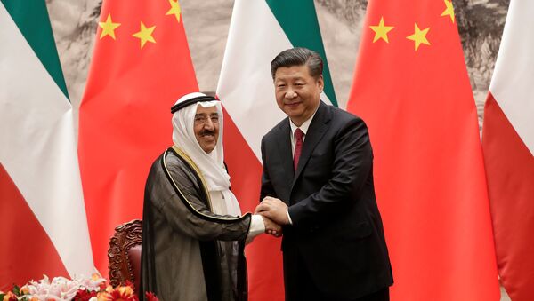 الرئيسين الصيني والكويتي - سبوتنيك عربي