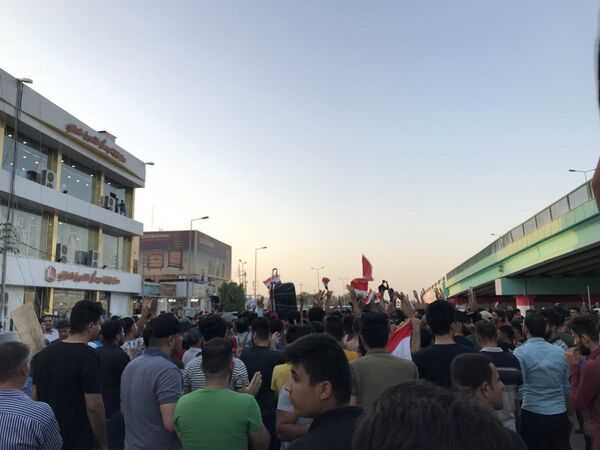 مظاهرات العراق مظاهرات العراق - سبوتنيك عربي