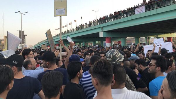 مظاهرات العراق - سبوتنيك عربي
