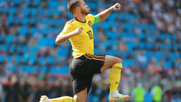 لاعب المنتخب البلجيكي إدين هازارد - سبوتنيك عربي