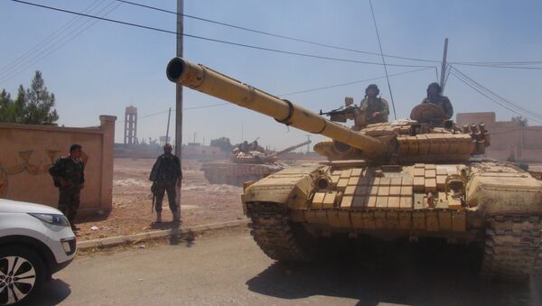 الجيش السوري يتابع عملياته ويتحضر لاجتثاث الجيب الداعشي الأخير قرب الجولان المحتل - سبوتنيك عربي