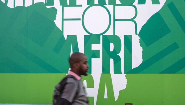 التحضيرات لانعقاد قمة بريكس 2018 في جوهانسبرغ، جنوب أفريقيا 25 يوليو/ تموز 2018 - سبوتنيك عربي