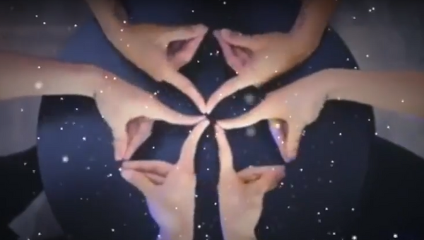 فيديو مثير لأشكال هندسية بواسطة الأصابع - سبوتنيك عربي